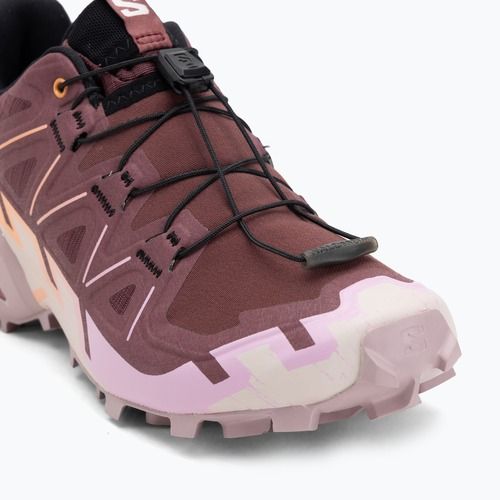 Кросівки для бігу жіночі Salomon Speedcross 6 catawba grape/papaya/deauville mauve