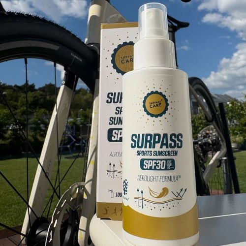 Спрей сонцезахисний SURPASS Sports Sunscreen SPF 30+ white