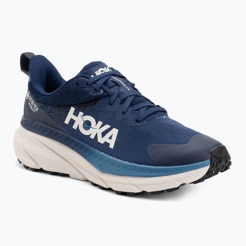 Кросівки для бігу чоловічі HOKA Challenger 7 GTX midnight blue/grout