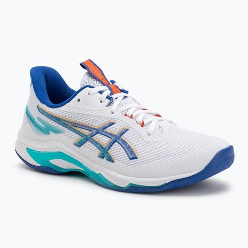 Кросівки волейбольні чоловічі ASICS Netburner Ballistic FF 4 white/asics blue