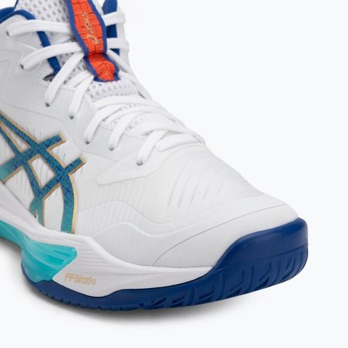 Кросівки волейбольні чоловічі ASICS Sky Elite FF MT 3 white/asics blue