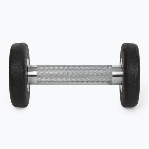 Гантеля чавунна гумована XTREXO Pro 2 кг чорний