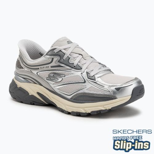 Кросівки жіночі SKECHERS Stamina Sport silver
