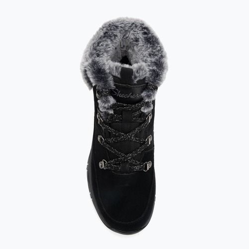 Кросівки жіночі Skechers Trego Snow Worries black