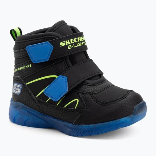 Кросівки дитячі SKECHERS Illumi-Brights Splash Beams black/blue/lime