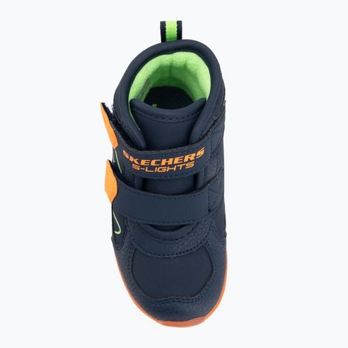 Кросівки дитячі SKECHERS Illumi-Brights Splash Beams navy/orange