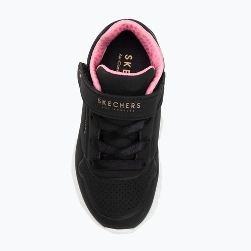 Кросівки дитячі SKECHERS Uno Lite black/rose gold