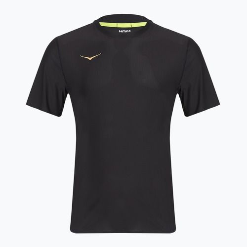 Футболка для бігу чоловіча HOKA Airolite 2.0 black/gold