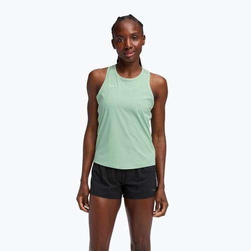 Футболка для бігу жіноча HOKA Airolite Tank 2.0 jade