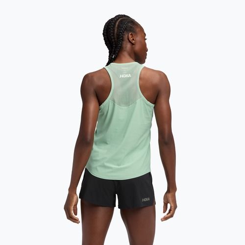 Футболка для бігу жіноча HOKA Airolite Tank 2.0 jade