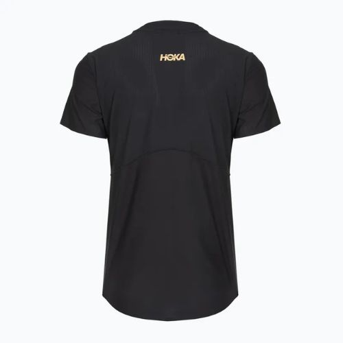 Футболка для бігу жіноча HOKA Airolite 2.0 black/gold