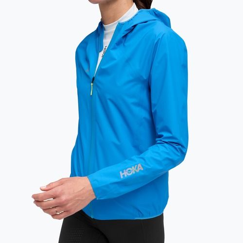 Куртка для бігу жіноча HOKA Skybreeze Waterproof GTX hoka blue