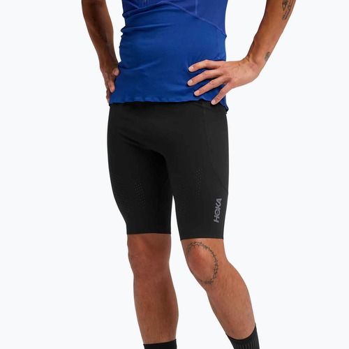 Легінси для бігу чоловічі HOKA Skybreeze Half black