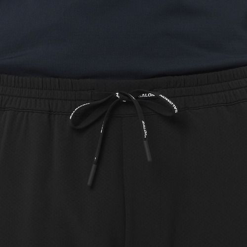 Штани для бігу чоловічі Salomon Shakeout Hexaflow deep black