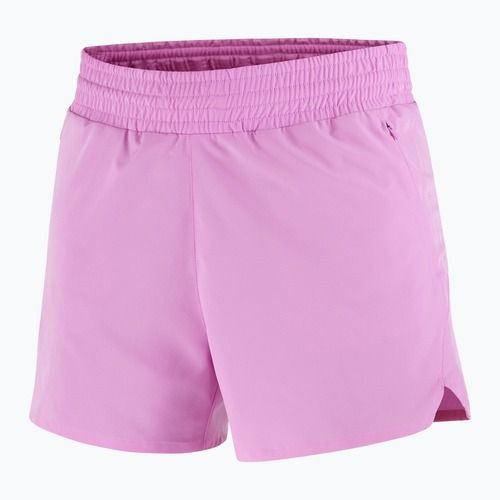 Шорти для бігу жіночі Salomon SHAKEout Core 4" cyclamen