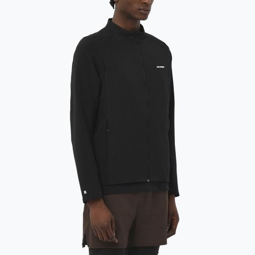 Кофта для бігу чоловіча Salomon Mountain Flex Hybrid deep black