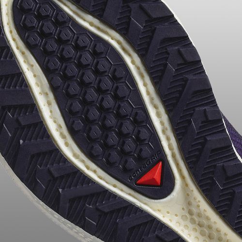 Кросівки для бігу жіночі Salomon Aero Blaze 3 GRVL astral aura/maritime blue/haute red