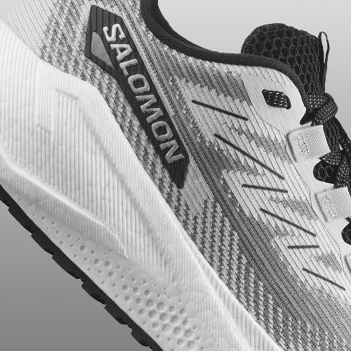 Кросівки для бігу жіночі Salomon Aero Blaze 3 GRVL lunar rock/white/black