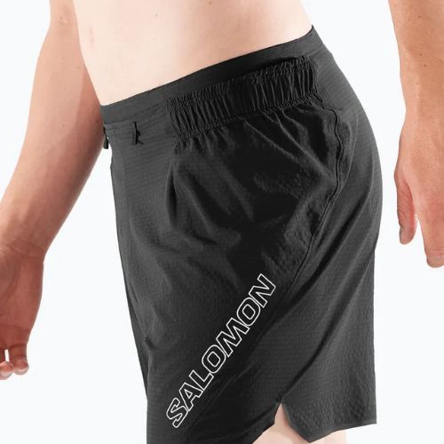 Шорти для бігу чоловічі Salomon Sense Aero 5" black