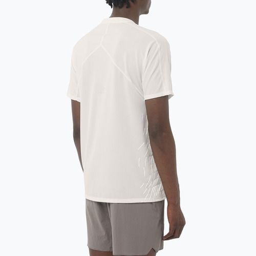 Футболка для бігу чоловіча Salomon Sense Aero GFX whisper white
