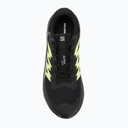 Кросівки для бігу чоловічі Salomon Alphaglide GTX black/alloy/sharp green