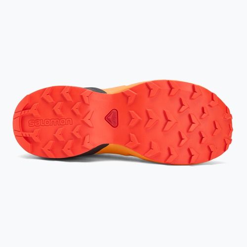 Кросівки трекінгові дитячі Salomon Speedcross black/cherry tomato/turmeric