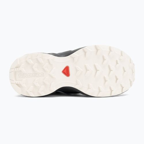 Кросівки для бігу дитячі Salomon Speedcross Waterproof black/vanilla ice/french blue