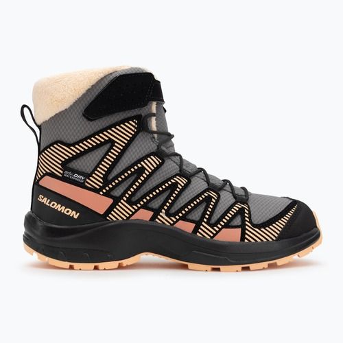 Кросівки трекінгові дитячі Salomon XA Pro V8 Winter CSWP pewter/black/peach fuzz