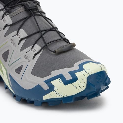 Кросівки для бігу чоловічі Salomon Speedcross 6 castlerock/lime cream/poseidon