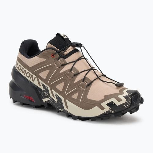 Кросівки для бігу чоловічі Salomon Speedcross 6 natural/black/almond milk