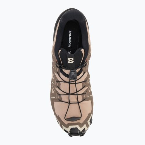 Кросівки для бігу чоловічі Salomon Speedcross 6 natural/black/almond milk