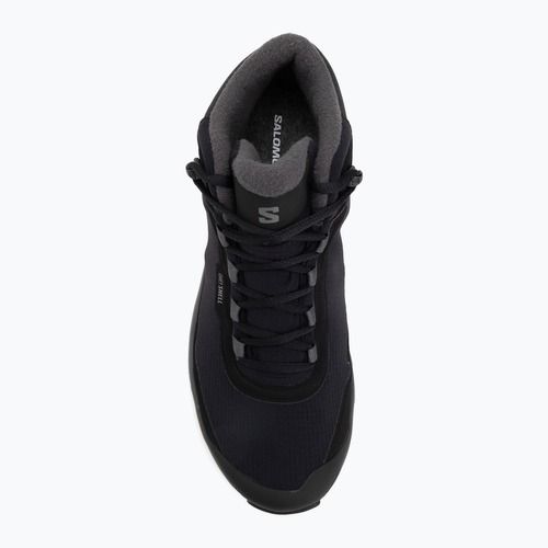 Черевики трекінгові чоловічі Salomon Shelter WP black/asphalt/castlerock