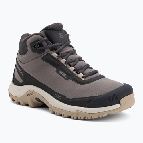 Черевики трекінгові жіночі Salomon Shelter WP plum kitten/phantom/desert tan