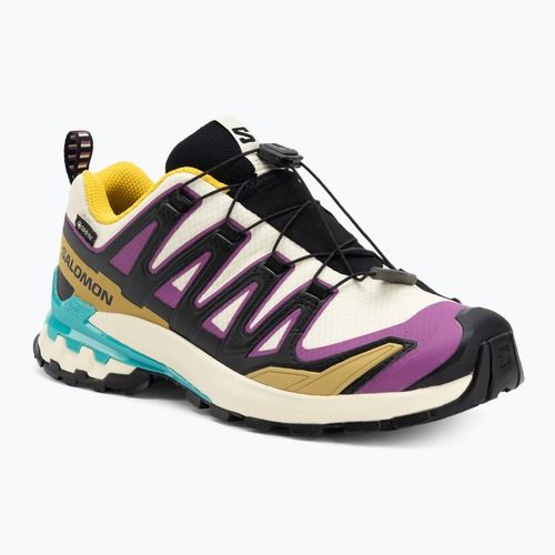Кросівки для бігу жіночі Salomon XA PRO 3D V9 GTX transparent yellow/black/waterfall