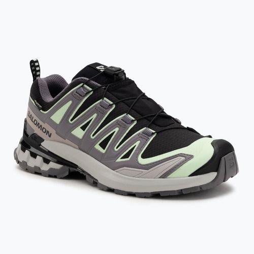 Кросівки для бігу жіночі Salomon XA PRO 3D V9 GTX black/patina green/gray violet