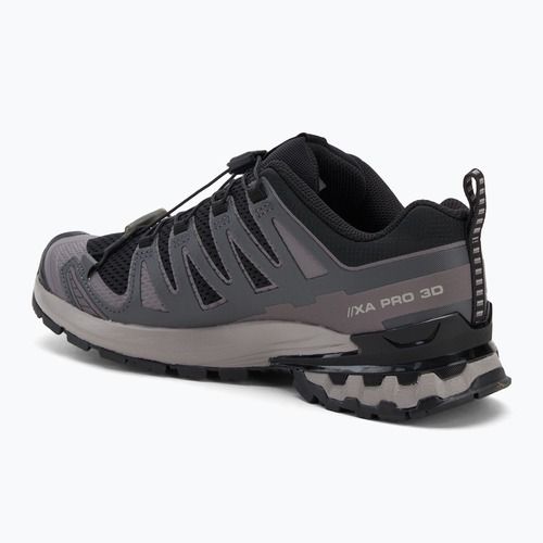 Кросівки для бігу жіноче Salomon XA Pro 3D V9 black/gull/excalibur