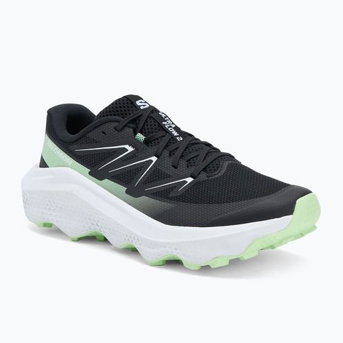 Кросівки для бігу чоловічі Salomon Ultra Flow 2 black/white/patina green