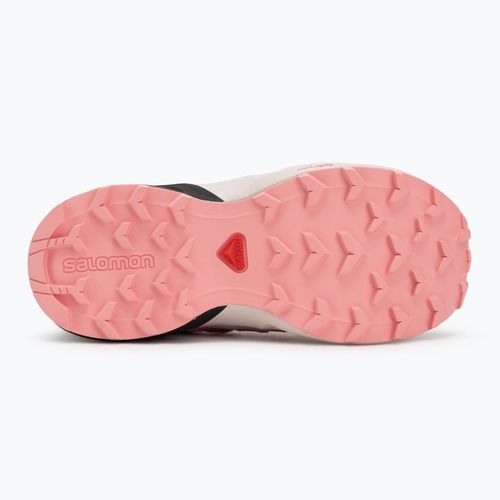 Кросівки для бігу дитячі Salomon Speedcross Waterproof grisaille/hushed violet/rouge red