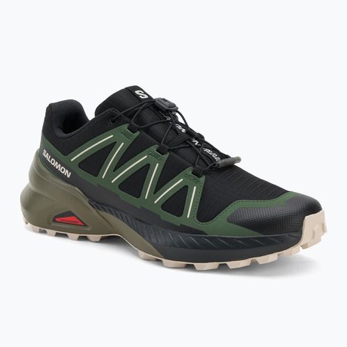 Кросівки для бігу чоловічі Salomon Speedcross Peak black/black forest/rainy day