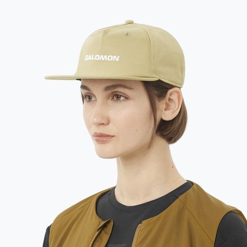 Кепка Salomon Logo Flat gray green