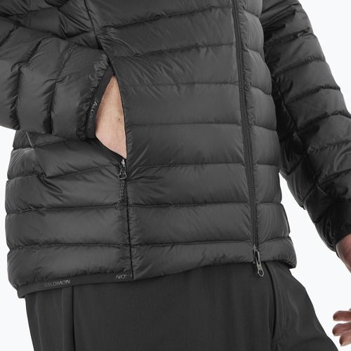 Пуховик чоловічий Salomon Elixir Micro Down Hoodie deep black