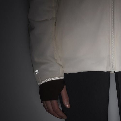 Куртка гібридна жіноча Salomon Mountain Flex whisper white