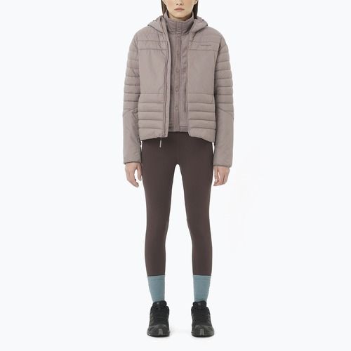 Куртка противітряна жіноча Salomon Reflex Hoodie iron