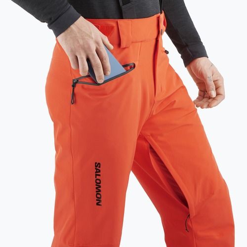 Штани лижні чоловічі Salomon Edge cherry tomato