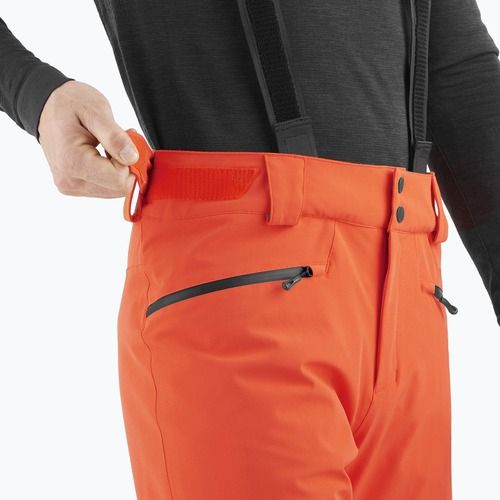 Штани лижні чоловічі Salomon Edge cherry tomato