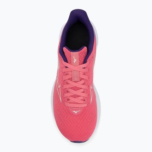 Кросівки для бігу дитячі Mizuno Enerzy Rider Jr camelliarose/ snowwhite/violiet