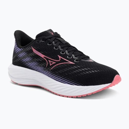 Кросівки для бігу дитячі Mizuno Enerzy Rider Jr black/camelliarose/ paisleypurple