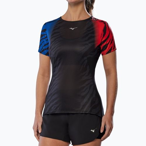 Футболка для бігу жіноча Mizuno DryAeroFlow Graphic Tee oni red