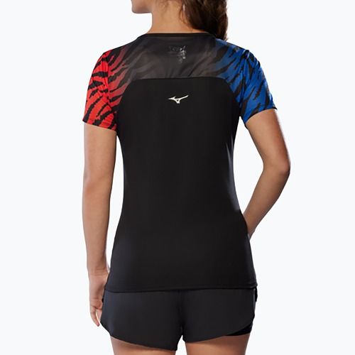 Футболка для бігу жіноча Mizuno DryAeroFlow Graphic Tee oni red