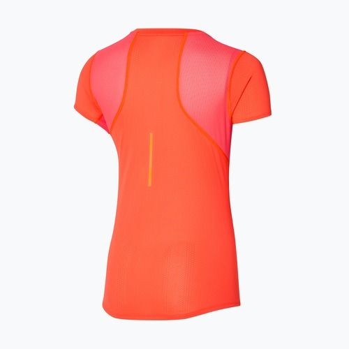 Футболка для бігу жіноча Mizuno DryAeroFlow Tee nasturtium